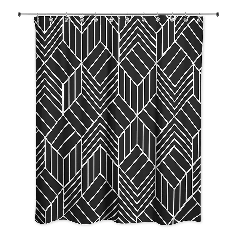 Hatch Chevron Shower Curtain
