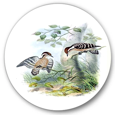 Designart - Vintage Birds In The Wild I