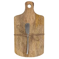 Hello Honey® Mango Wood Board & Knife Set