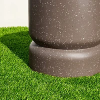 Glitzhome® 17" Multifunctional Faux Terrazzo Stool