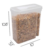 Kitchen Details Large Airtight Cereal Container with Scooper