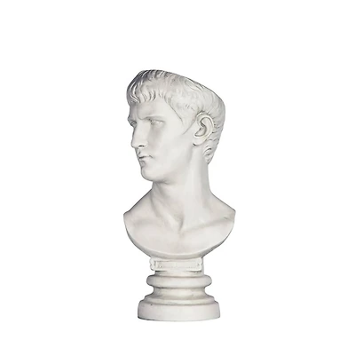 Design Toscano 17.5" Bust Planters of Antiquity Statues Emperor Caligula
