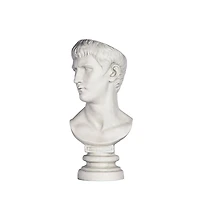 Design Toscano 17.5" Bust Planters of Antiquity Statues Emperor Caligula