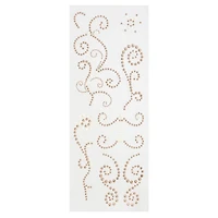 Gold Pearl Border Bling Stickers by Recollections™