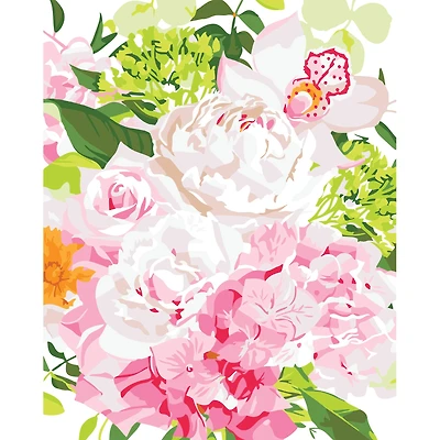 Peonies Paint-by-Number Kit by Artist's Loft®