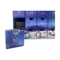 Merry Christmas Advent Calendar - 24 Jigsaw Puzzles: 24 x 50 Pcs