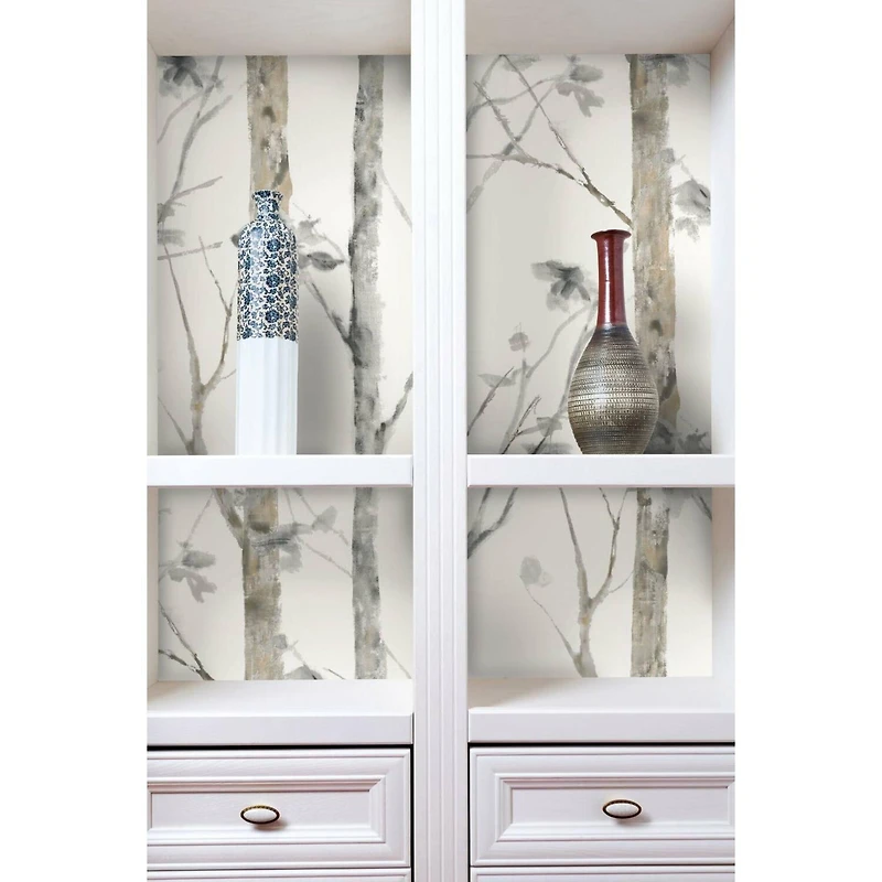 RoomMates Birch Trees Peel & Stick Wallpaper