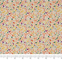SINGER Orange Party Confetti Cotton Fabric