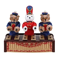 Mr. Christmas 10" Animated Bandstand Bears