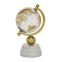 11" Gold Ceramic Glam Globe
