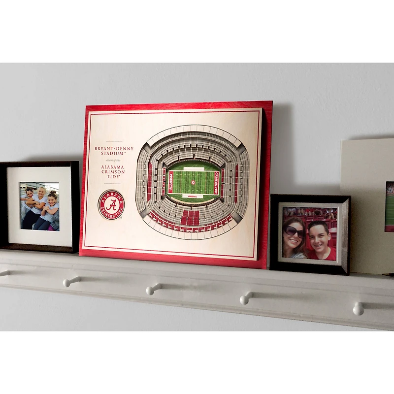 NCAA 5-Layer StadiumView Wall Art
