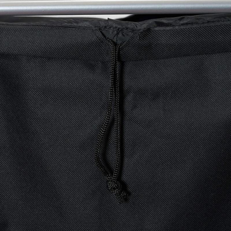 Household Essentials Small Black Collapsible X-Frame Laundry Basket