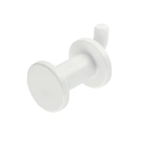 White Plastic Pegboard Hangers by Simply Tidy®, 5ct.