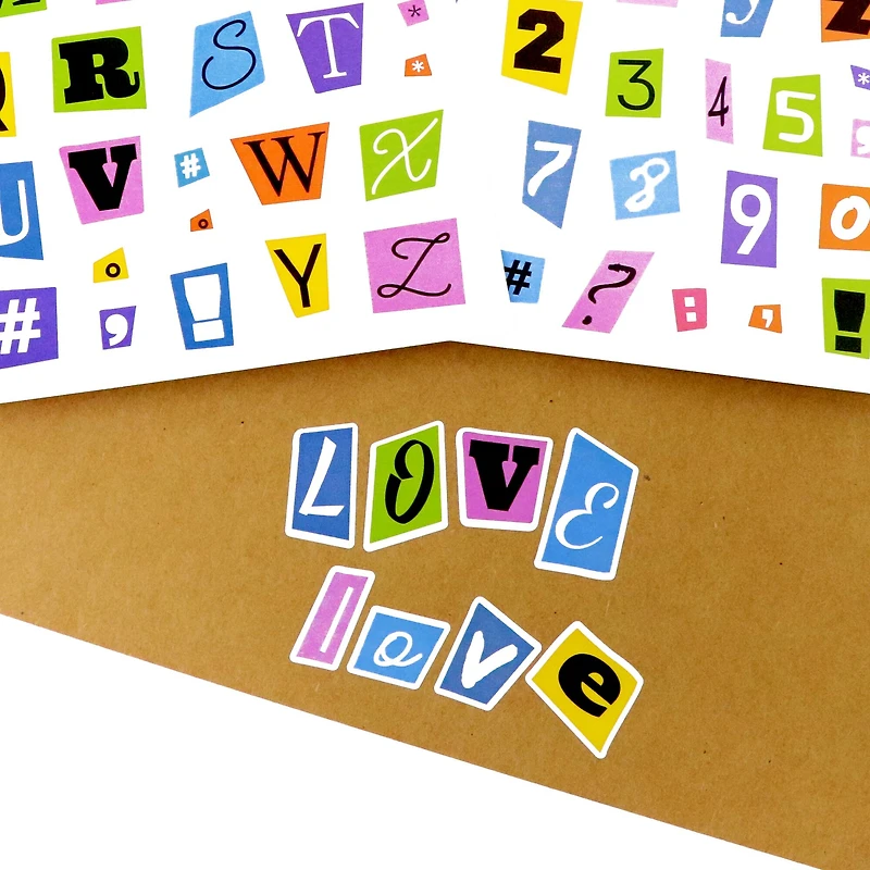 Magazine Letter Stickers by Recollections™