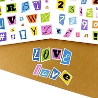 Magazine Letter Stickers by Recollections™