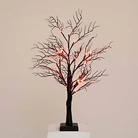 2ft. Pre-Lit LED Deluxe Black Twig Artificial Halloween Tree