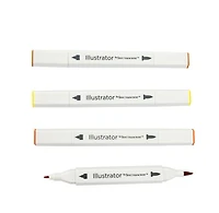 Spectrum Noir™ Illustrator Natural Dual-Tip Brush Markers
