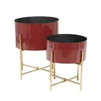 Modern Planter, Set of 2" 15