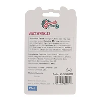 PME Cake Sweet Street® Pink & White Bow Sprinkles