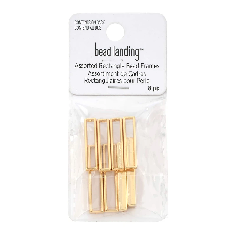 Mixed Rectangle Metal Bead Frames by Bead Landing™