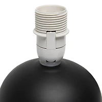 Simple Designs Mini Ceramic Globe Table Lamp