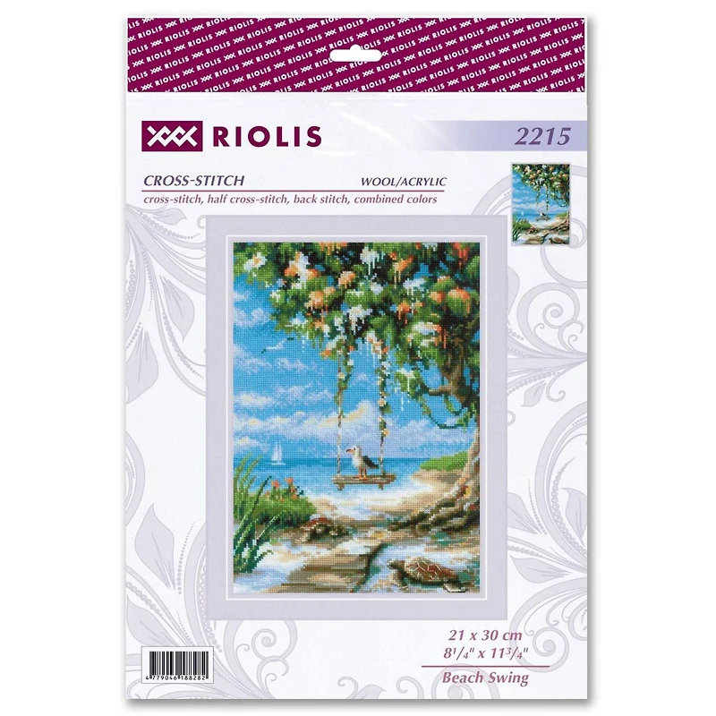 RIOLIS Swing Beach Counted Cross Stitch Kit R2215