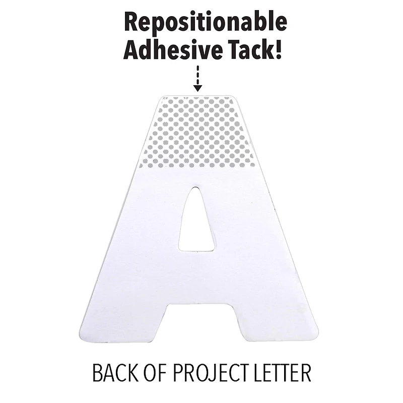 ArtSkills® 4" Holographic 114 Piece Paper Poster Letter Set