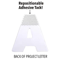 ArtSkills® 4" Holographic 114 Piece Paper Poster Letter Set