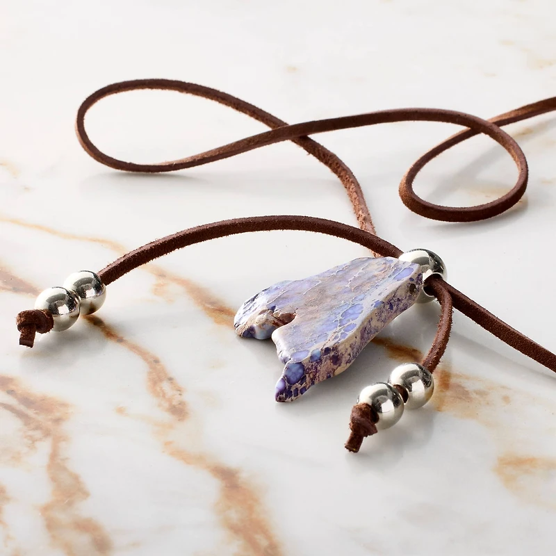 3.1mm Brown Flat Suede Lace by Bead Landing™