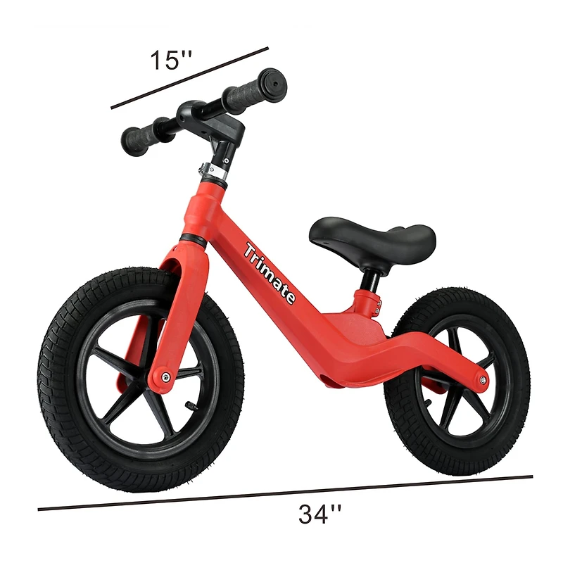 Trimate Red 2 Wheel Balance Bike