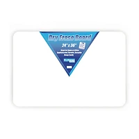 Dry Erase Board, 24" x 36", 2 Count