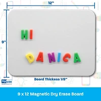 Flipside Products 9" x 12" Magnetic Dry Erase Boards, 3ct.