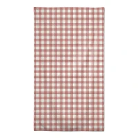 8.5ft. Painted Christmas Plaid Tablecloth