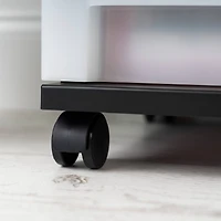 IRIS Black 6-Drawer Storage Cart With Organizer Top