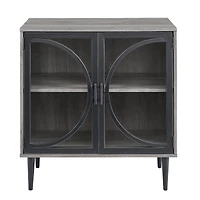 Walker Edison 30" Slate Grey Industrial Storage Cabinet