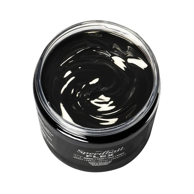 Speedball® Flex™ 8oz. Ebony Fabric Screen Printing Ink