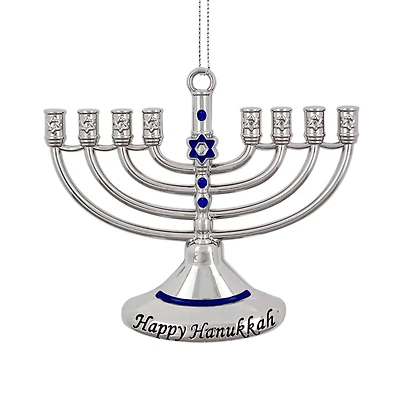 3" Happy Hanukkah Menorah Ornament by Ashland®