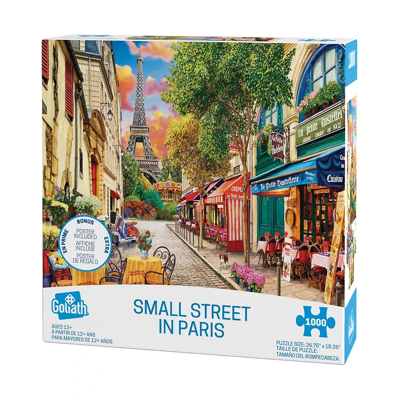 Small Street in Paris: 1000 Pcs
