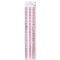 12 Packs: 3 ct. (36 total) Light Pink Border Bling Stickers by Recollections™