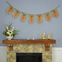 70'' Carrots Easter Banner