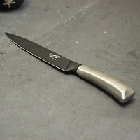 Gibson Home® Opus 8'' Black Stainless Steel Nonstick Carving Knife