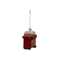 3.75" Red & Silver Grill Glass Ornament by Ashland®