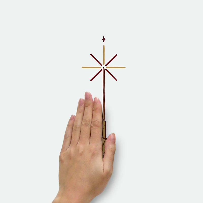 RoomMates Harry Potter Marauder's Map Quote Peel & Stick Giant Wall Decals