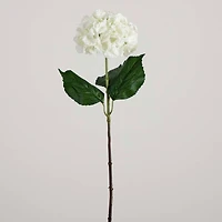 30" White Hydrangea Flower Stems, 3ct.
