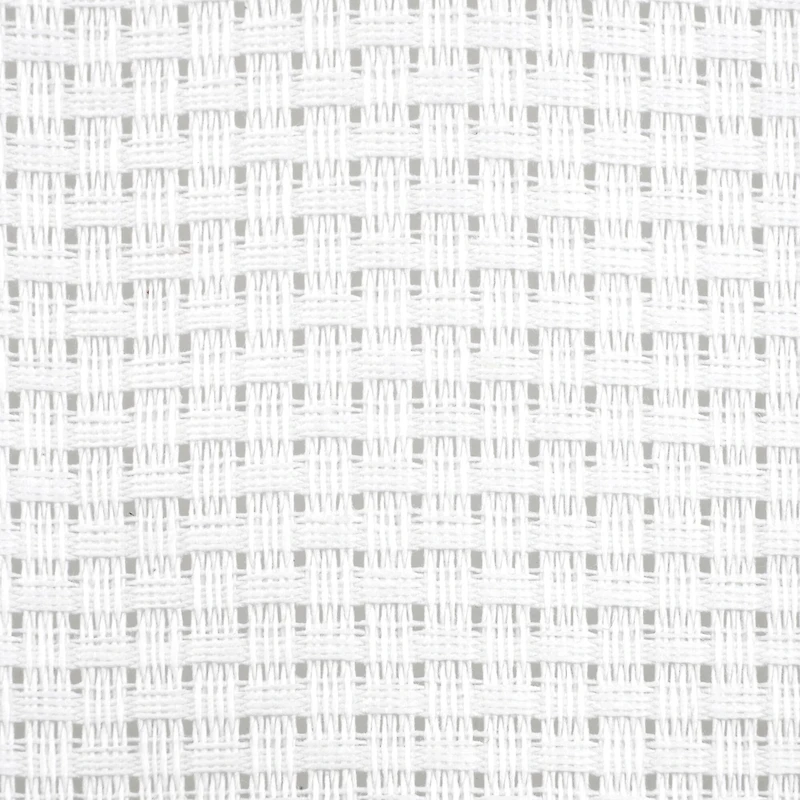 12 Pack: White Herta Cross Stitch Fabric by Loops & Threads®, 15" x 18"