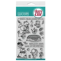 Avery Elle Fall Picnic Clear Stamp Set