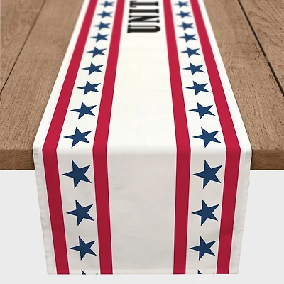 United We Stand Poly Twill Table Runner