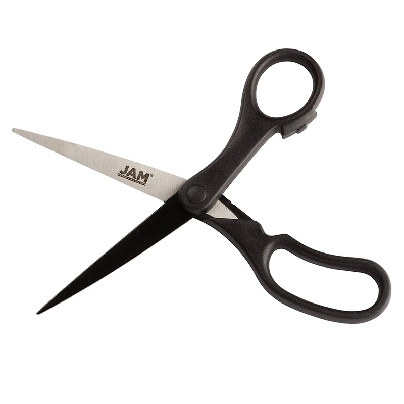 JAM Paper 8" Ergonomic Multi-Purpose Precision Scissors