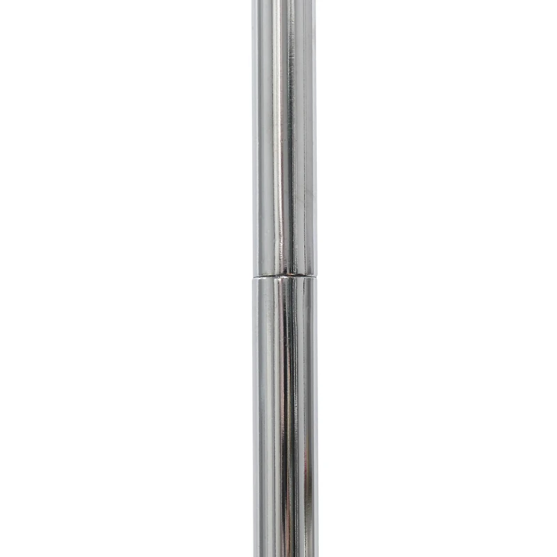 Simple Designs 65" Arched Brushed Nickel Floor Lamp