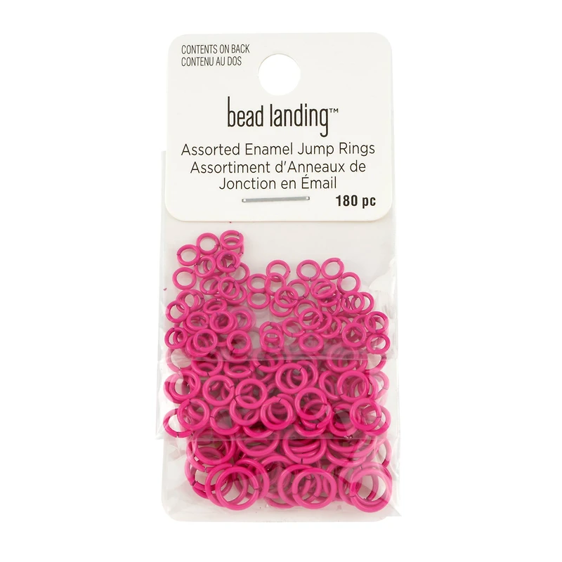 Enamel Jump Rings Assortment by Bead Landing™